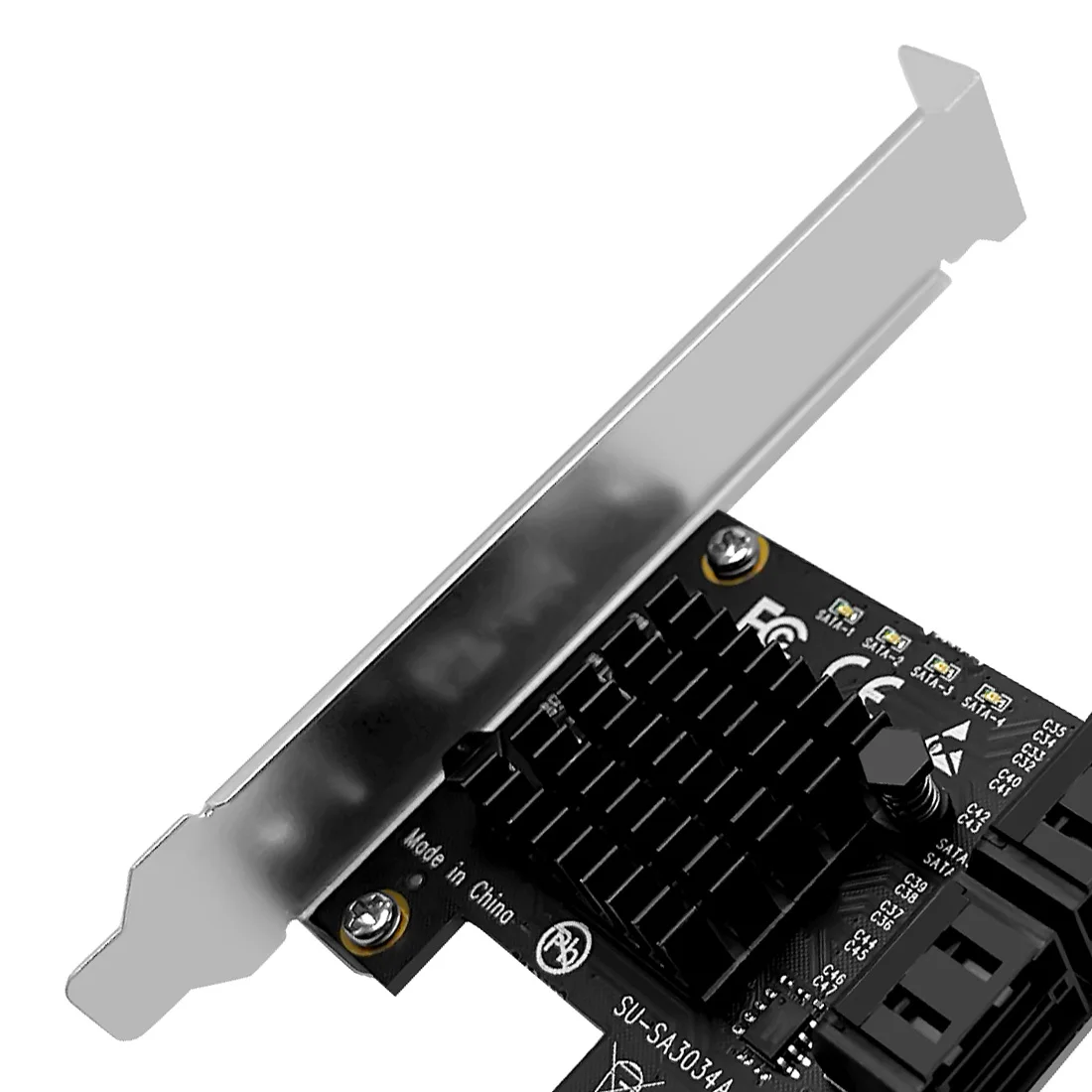 4 порта 6g sata3 0 pcie плата контроллера pci
