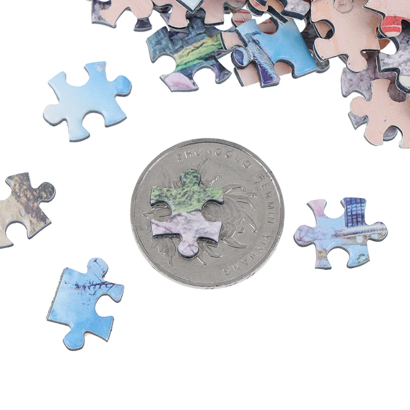 150 piezas de tubo Mini rompecabezas de papel juego de juguetes rompecabezas para ni&ntilde;os adultos aprendizaje educaci&oacute;n cerebro Teaser ensamblar juguete-4