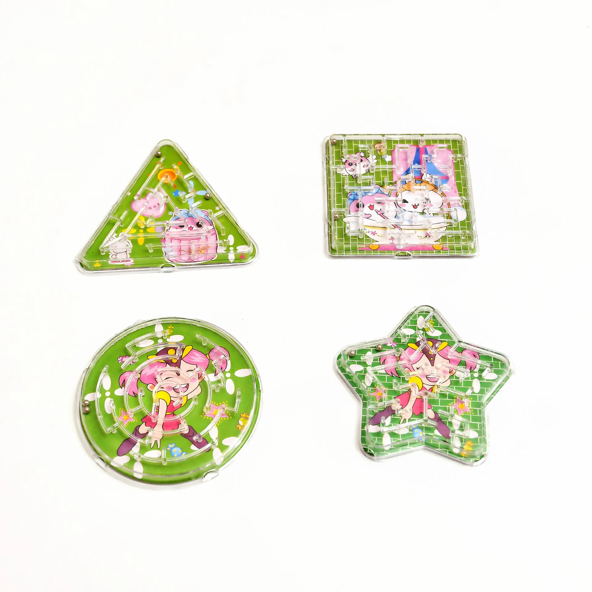 Тренировочный лабиринт с четырьмя мячиками игрушки-лабиринт развивающие