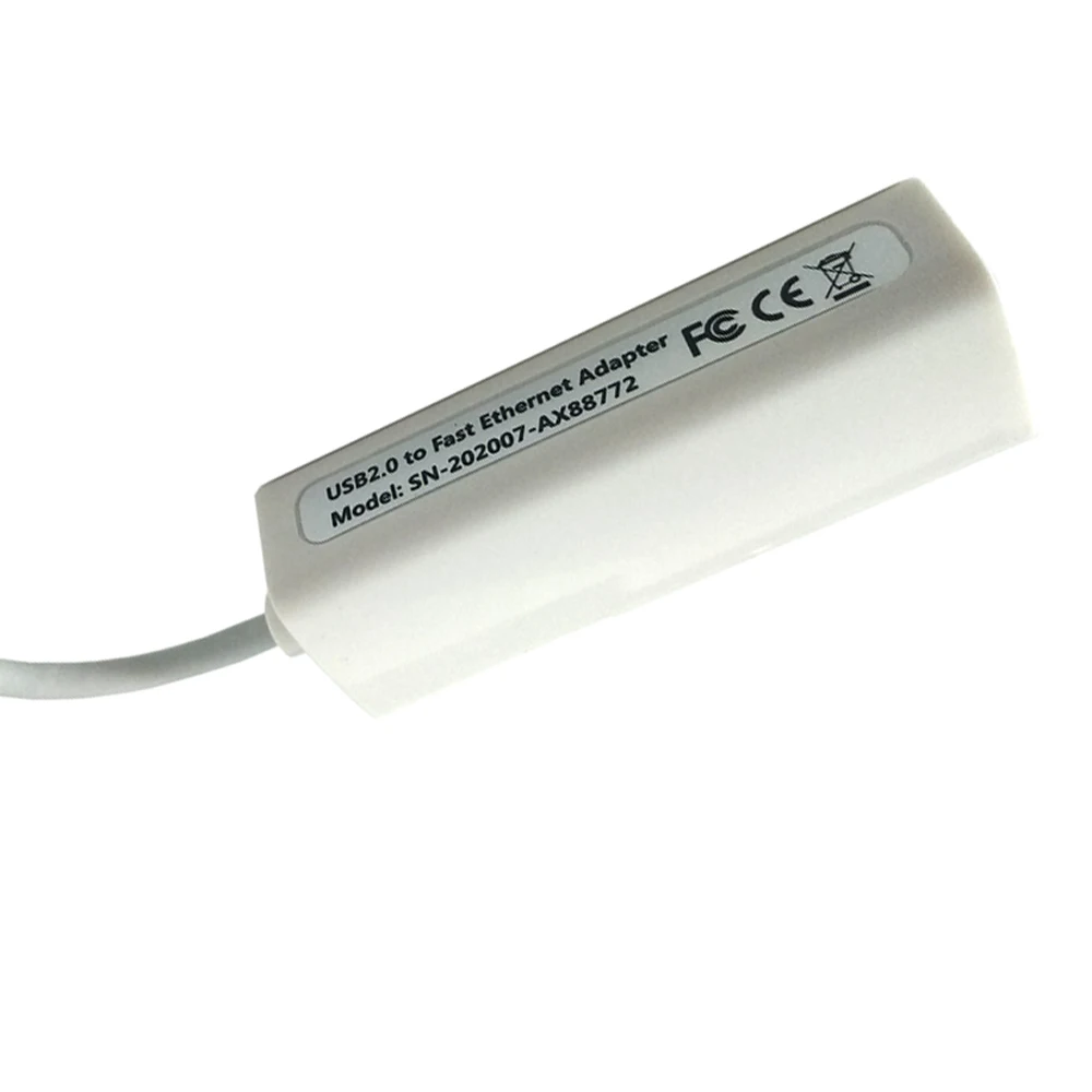 Кабель адаптер 20 см ASIX 88772 AX88772C AX88772B usb2.0 к RJ45 Ethernet LAN для мобильного телефона mikrotik