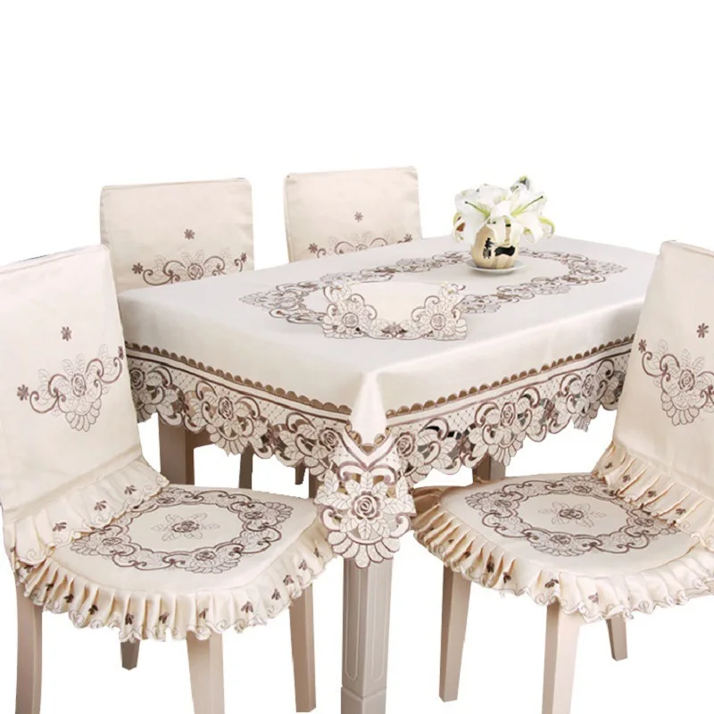 Европейская Цветочная прямоугольная скатерть для стола распродажа пасторальная