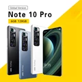 Note 10 Pro Смартфон Android 10,0 мобильные телефоны 6 ГБ + 128 Гб телефон 6,1 дюйма 4G/телефон с двойной картой смартфон - фото