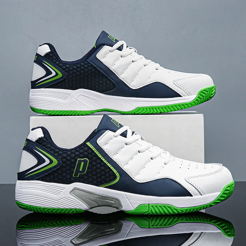 

Men's Professional Badminton Shoes Big Size Sports Shoes Size 40-46 Volleyball Shoes Court Tennis Jogging Walking Sneakers Men