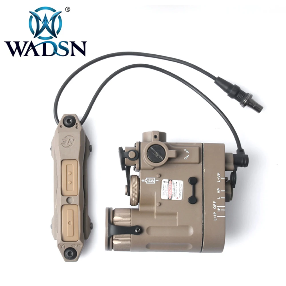 WADSN Softair DBAL D2 IR зеленый лазерный белый светодиодный светильник Тактический