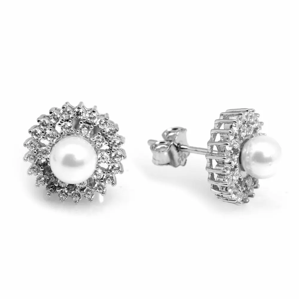 

925 sterling Silver Earrings (model-39)