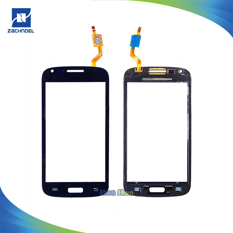 

4.3" for Samsung Galaxy Core i8260 i8262 Duos GT 8262 8260 Touch Screen Digitizer Sensor Front Glass Lens Panel Black White