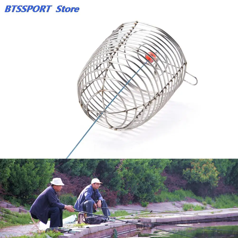 Gmarty 1 шт. маленькая клетка для приманки рыболовная Ловушка держатель