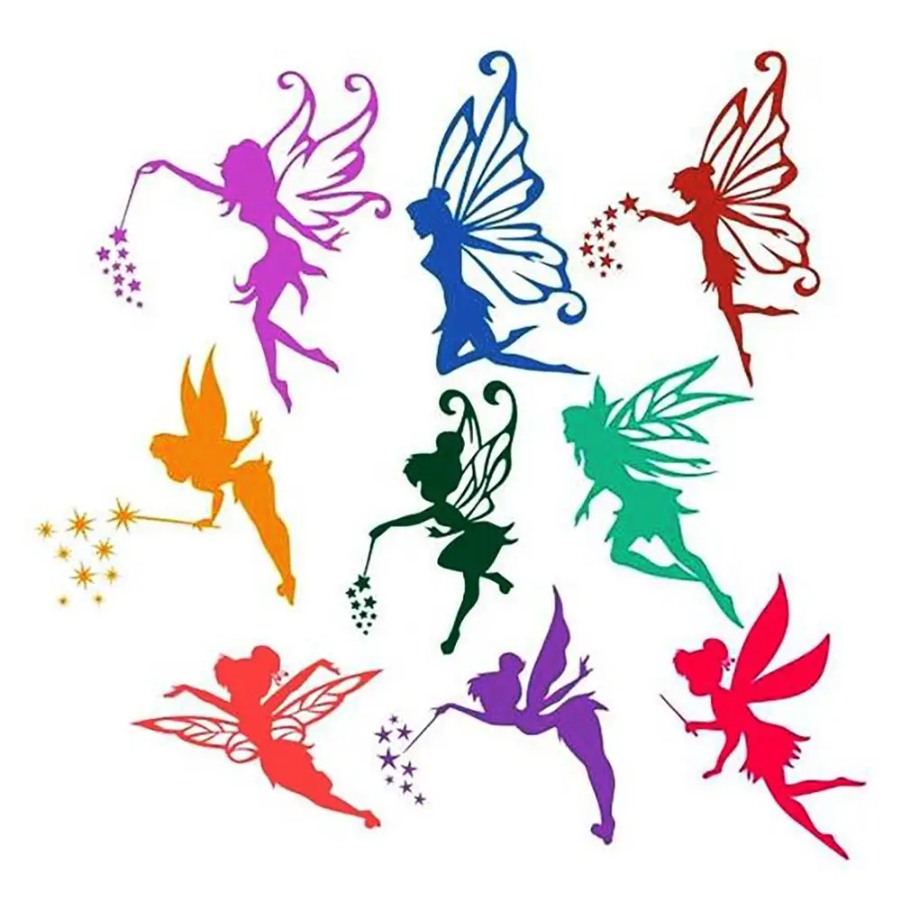 New Butterfly Fairy Metal Cutting Dies Human Princess Doll Stencil For DIY Scrapbooking Card Decorative