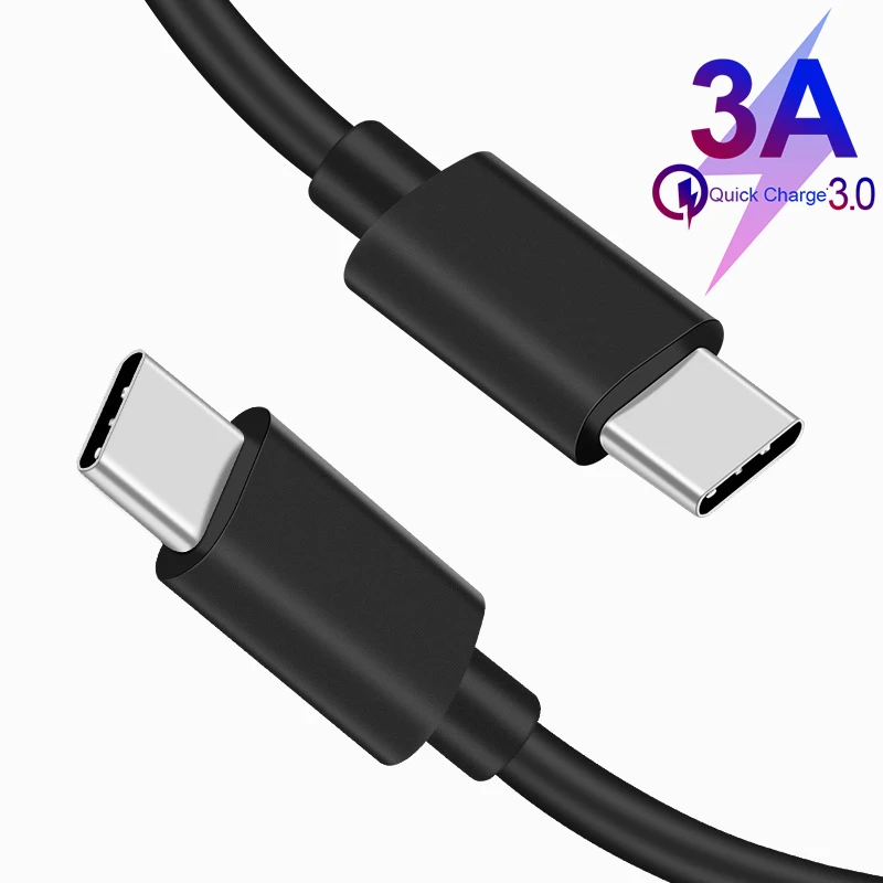 3A кабель с разъемами типа C и USB быстрой зарядки PD QC3.0 быстрое зарядное устройство