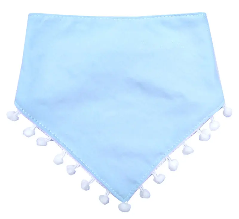 light blue Global коралловый флисовый шарф с бахромой слюнявчик полотенце детские волосы мяч слюнявчик полотенце нагрудник - Цвет: light blue