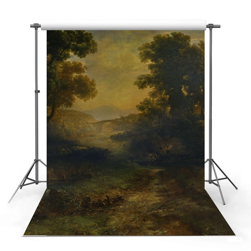 

Vinyl photography backdrops Oil painting style photographic background baby shower decorations photocall background props