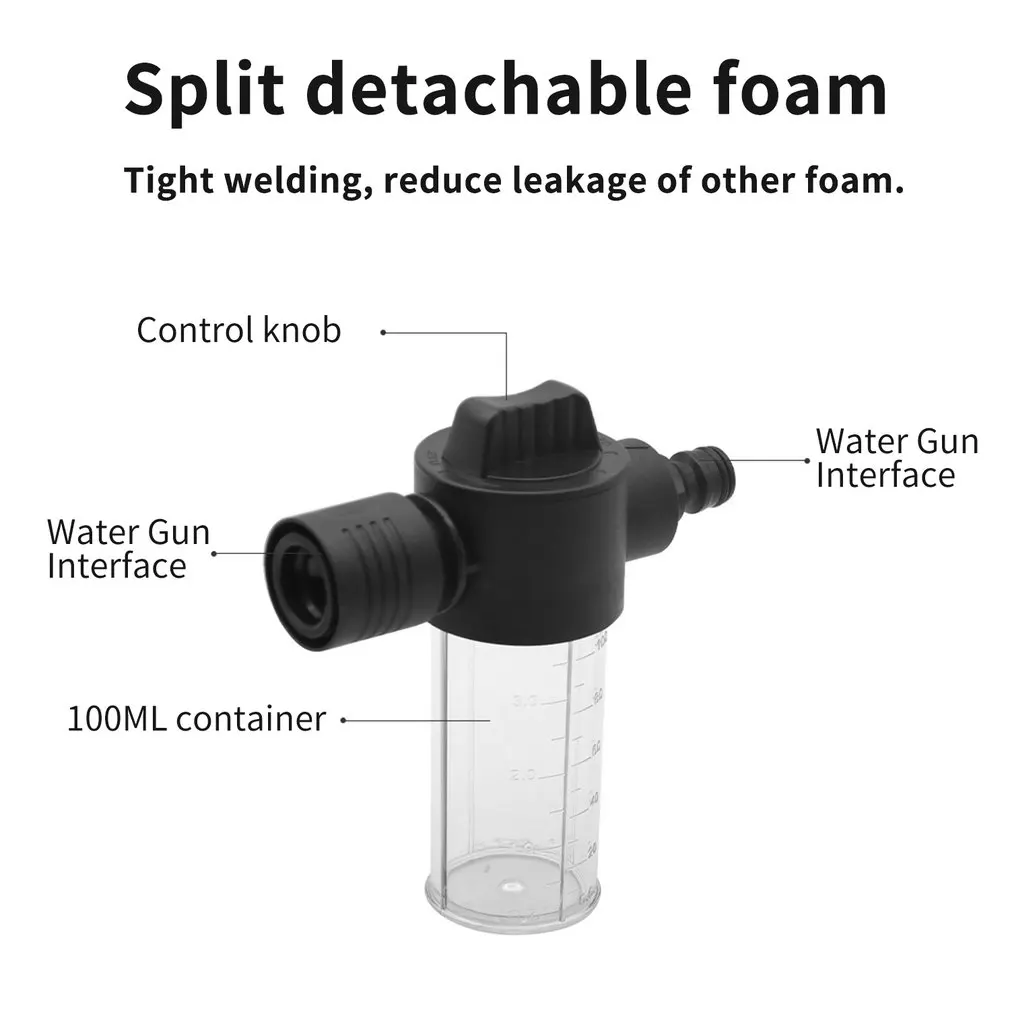 100 мл автомобиль шайба пены горшок губка для мытья автомобиля Ланс чистыми