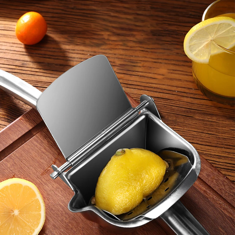 

Handheld Fruit Juicer 304 Stainless Steel Squeezes Juicer Hand Pressure Fruit Squeezer Manual Juicer Fruit Kitchen Fruit Tools
