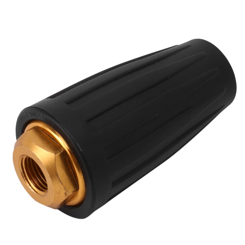 Турбонасадка для мойки высокого давления Вращающаяся насадка и 5 наконечников 1/4