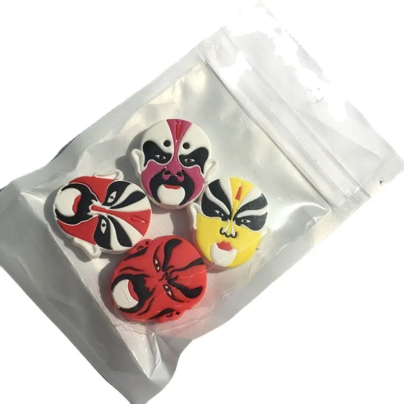 Free shipping(8cs/pack) ZARSIA 2022 NEW Peking Opera Tennis vibration dampener/Tennis racket Vibration Dampeners/tennis racquet | Спорт и