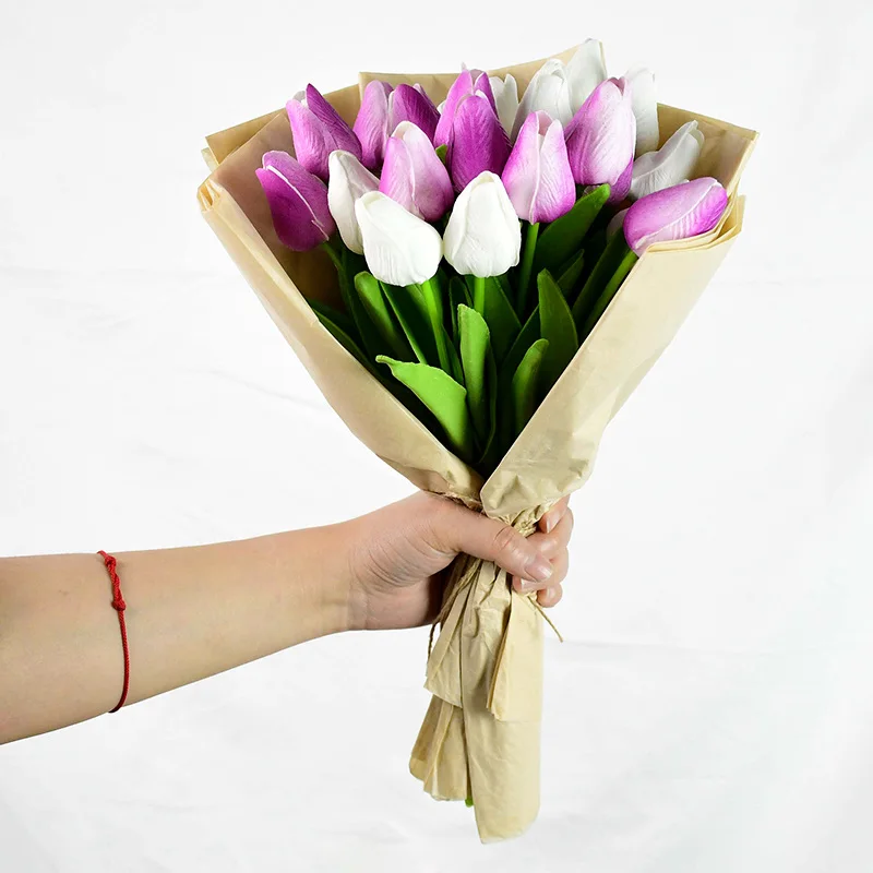 

10Pcs 70x50cm Tissue Paper Flower Wrapping Paper Gift Packaging Craft Paper Roll for Wedding Bouquet Birthday Party Decorations