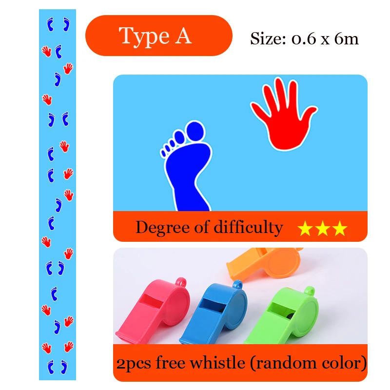 Игра для детского сада тренировочные интерактивные подушки рук и ног забавные