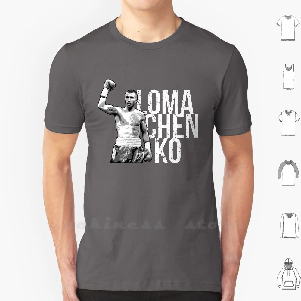 Василий Ломаченко футболка из хлопка с принтом сделай сам гг черно-белая печать