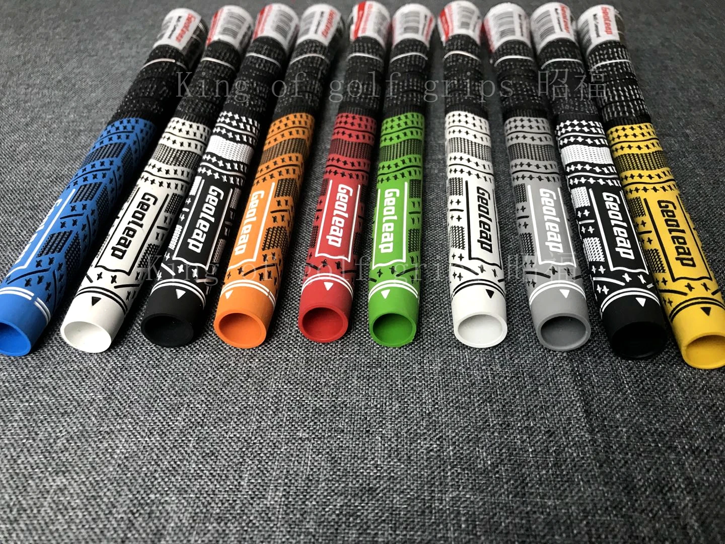 10 шт. Geoleap захват гольф-клуба резиновая хлопчатобумажная пряжа для мужчин и