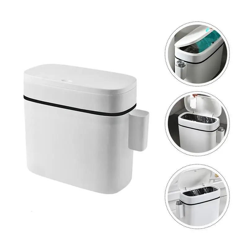 

1pc Trash Container Garbage Can Trash Can Storage Container for Room Kitchen Office Home