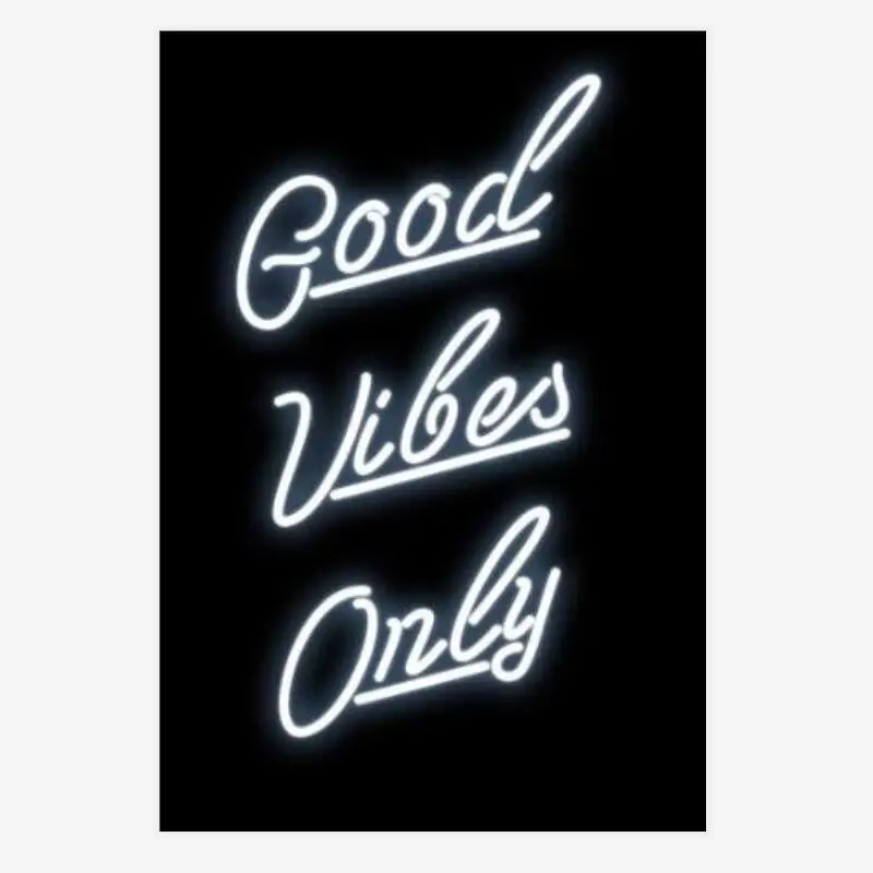 На заказ good vibes Только синий белый красный розовый темно фиолетовый бирюзовый