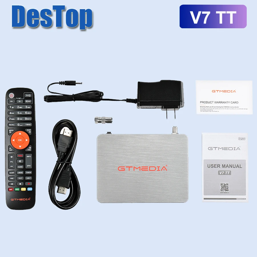 Новинка 2020 GTMEDIA v7 TT ТВ приемник DVB-T2 цифровой Wifi приёмник в наличии | Электроника