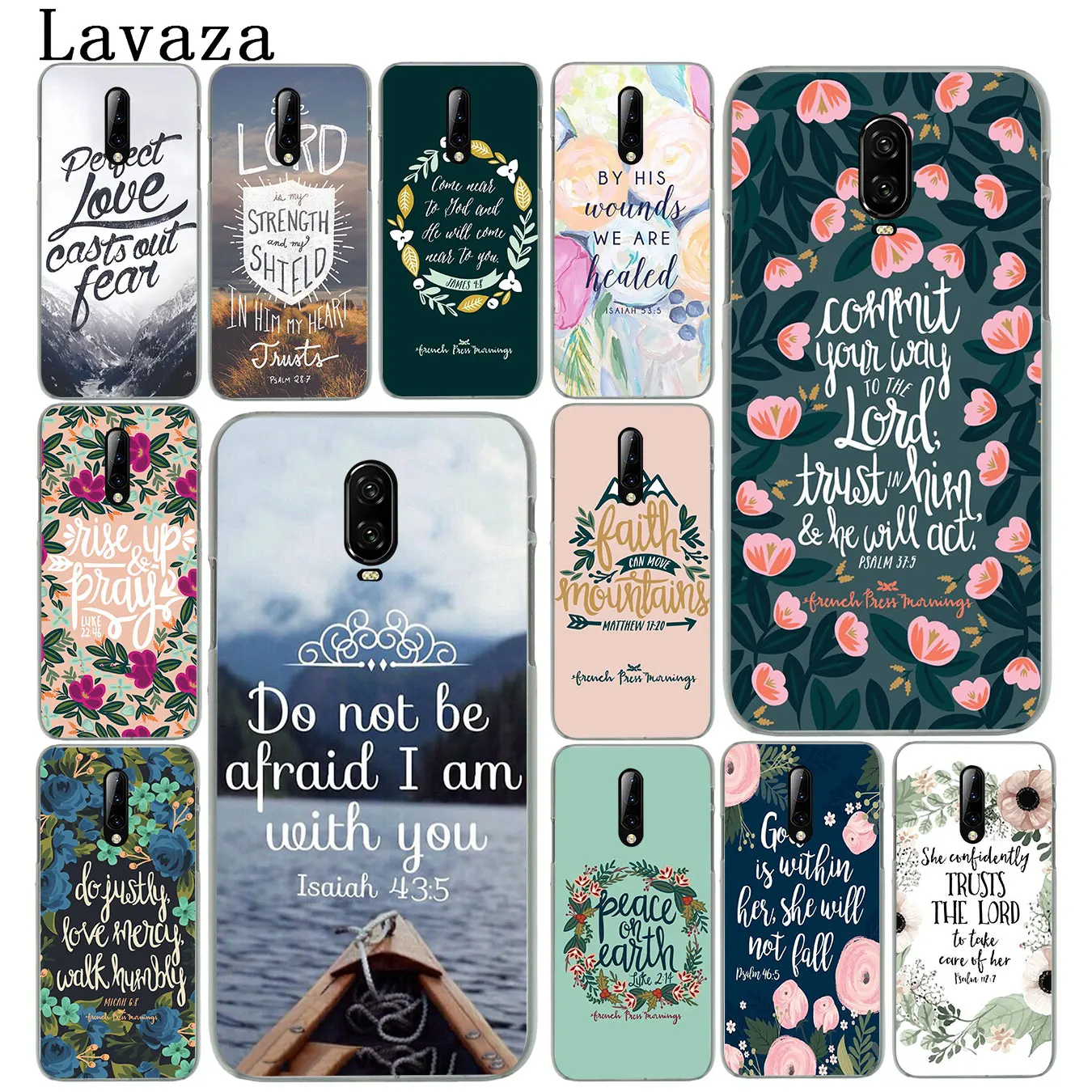 Lavaza Библейские стихи филиппианцы Иисус Христос христианский жесткий чехол для