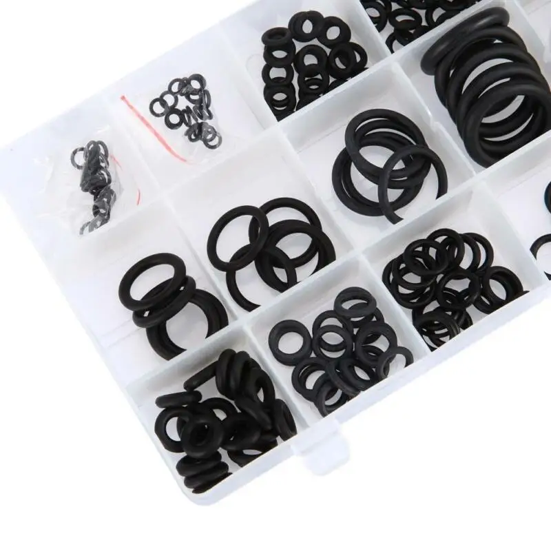 

Seal O Ring Gaskets Set Wear Resistance 18 Sizes Replacement Rubber Kit