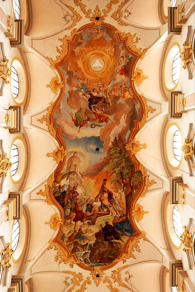 Настенная 3d наклейка Bacaz SISTINE в европейском стиле настенные панели с ангелом для