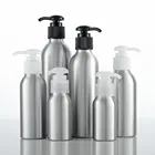 1 шт. пустая алюминиевая бутылка алюминиевый флакон для лосьона для волос шампунь дезинфицирующее средство для рук безопасный гель косметическая бутылка для лосьона, для шампуня