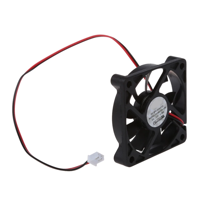 2 шт 5010 DC 12V 2Pin Бесщеточный вентилятор охлаждения 0.1A 50Mm &amp 0.16A 60Mm |