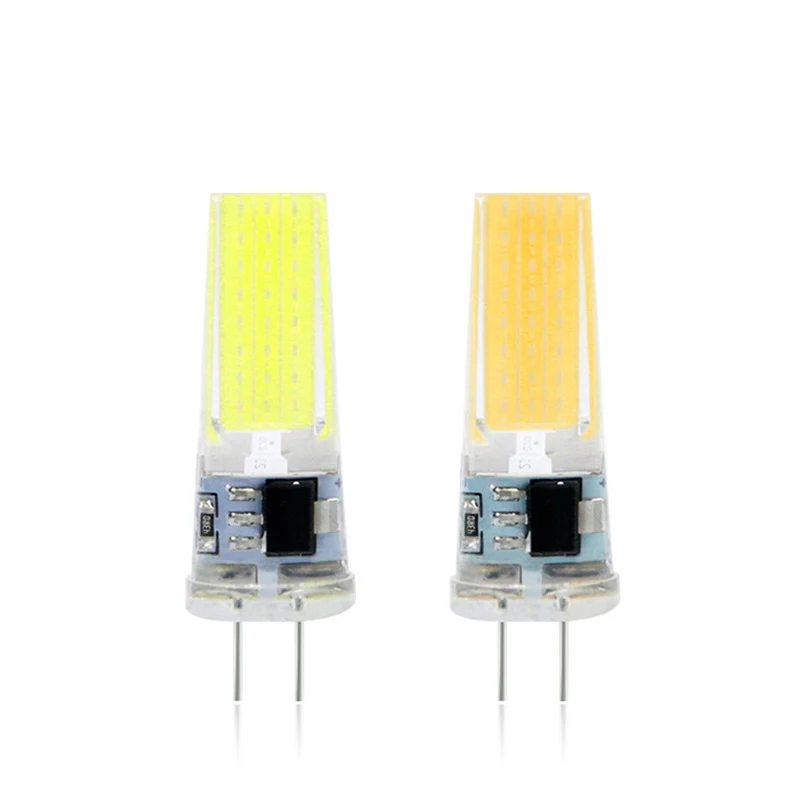 

Vogliovoi LED Bulbs COB Dimmable G4 G9 E14 AC110V 220V 9W Silicone Indoor Lighting For Crystal Chandelier Pendant Spotlight