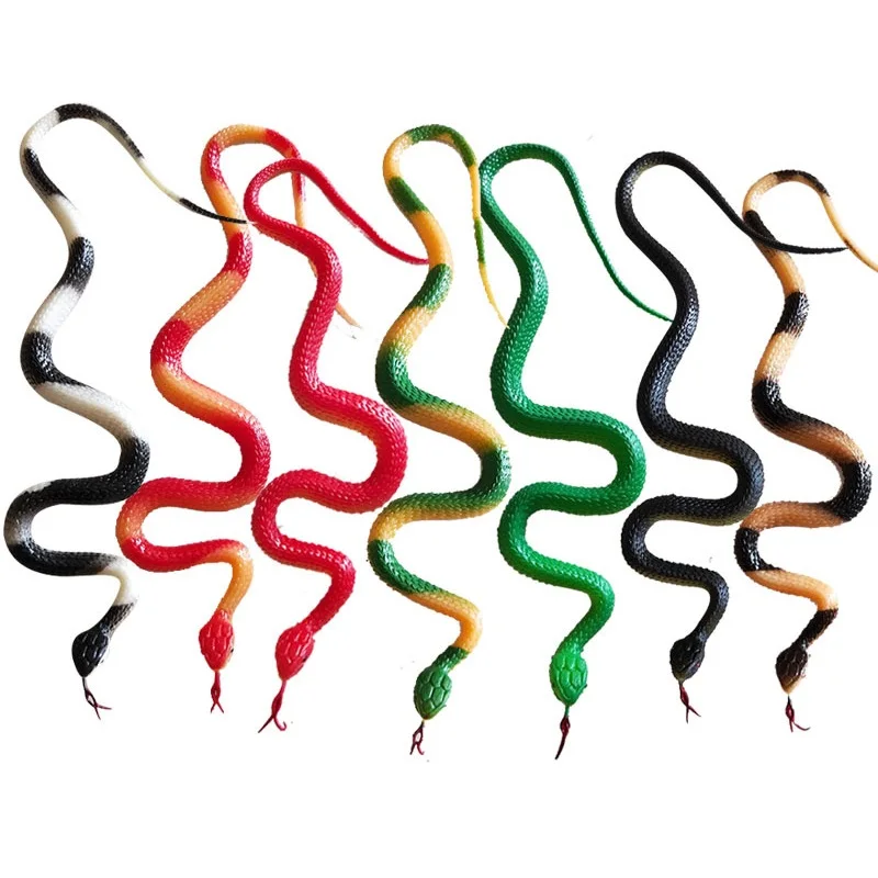 Пластиковая игрушка змея забавная смешная катушка имитация мягкой страшной