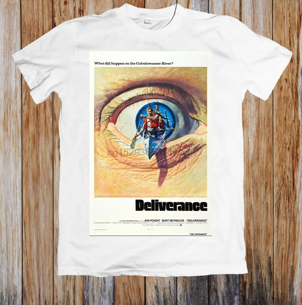 Deliverange 1970s ретро фильм плакат унисекс футболка (1)|Мужские футболки| |