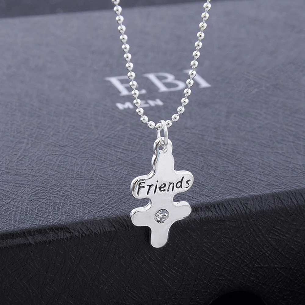 Набор из 3 предметов модная простая искусственная цепочка лучшие друзья навсегда