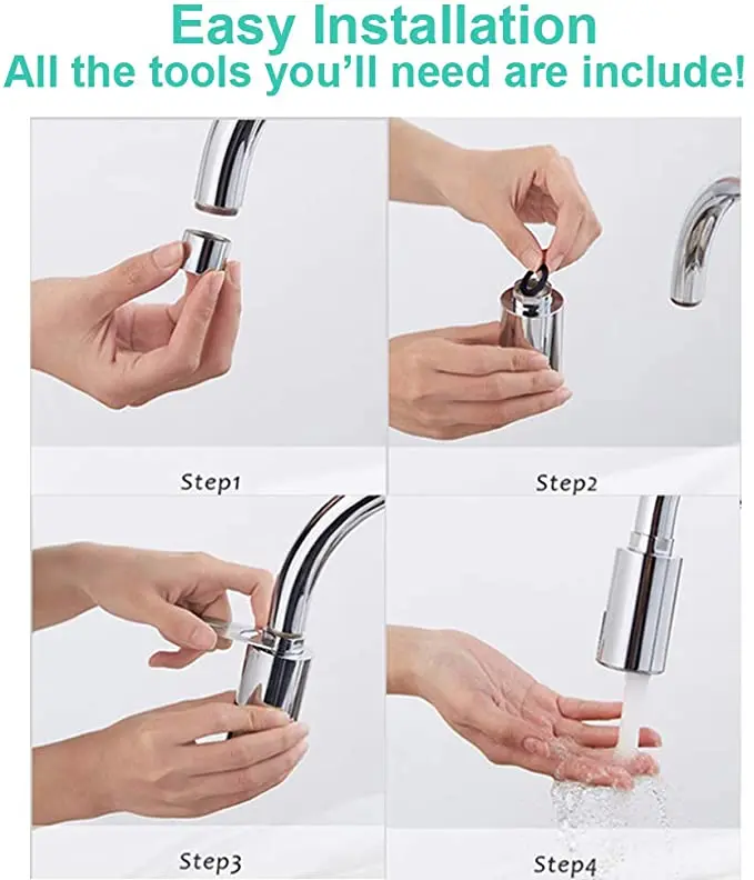 Смеситель для кухни M22 M24 Умный Автоматический Бесконтактный кран с инфракрасным