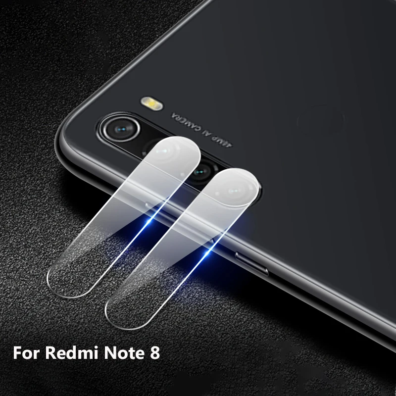 2 шт. пленка для объектива Xiaomi Redmi Note 8 Pro закаленное стекло задняя камера Защитная