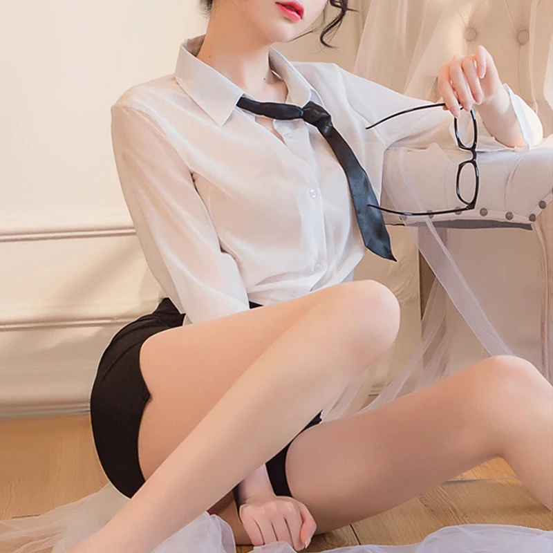 Сексуальное нижнее белье для женщин Офисные женские туфли косплея форма