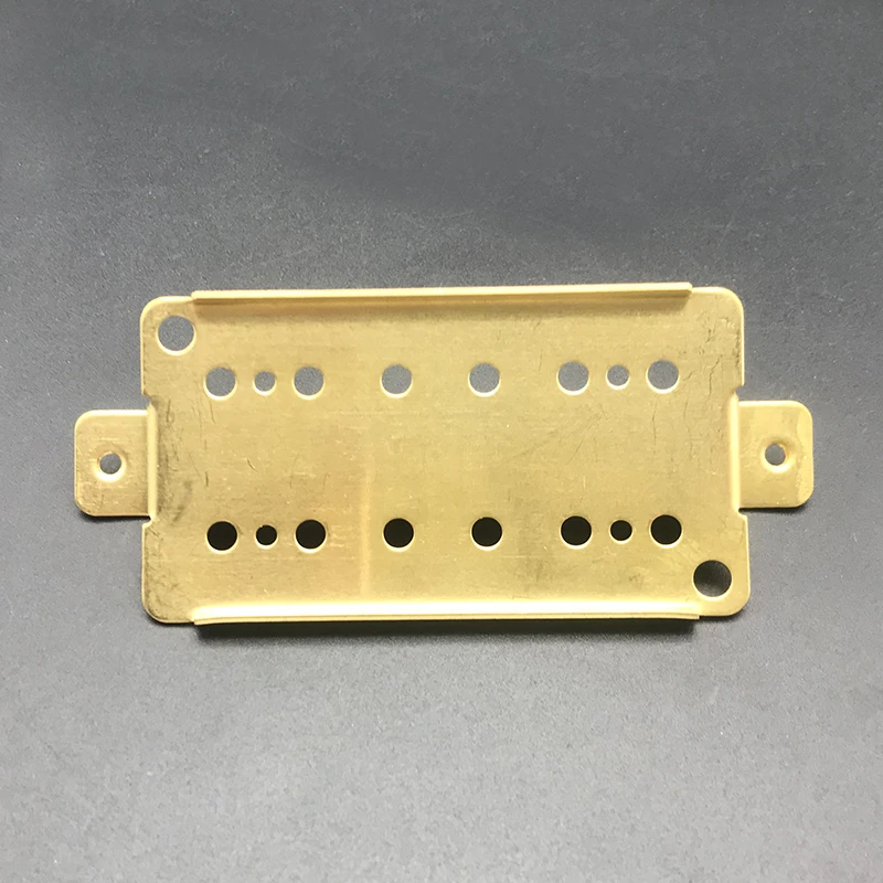 2 stücke messing humbucker gitarre pickup basis platte grundplatte 50mm pole abstände für lp elektrische gitarre ersatz teile free glob