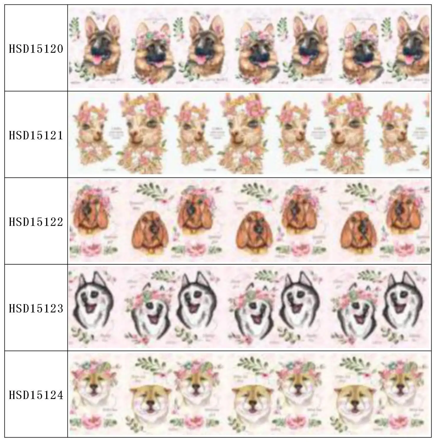 HSDCraft Бесплатная доставка 25 мм 38 75 Термотрансферная печатная корсажная лента для