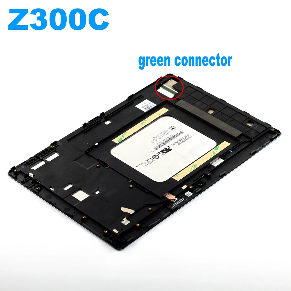 ЖК дисплей для Asus ZenPad 10 Z300 Z300C Z300CL P023 зеленый разъем Z300CNL P01T Z300M P00C сенсорный экран