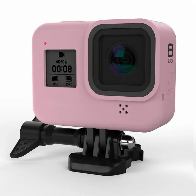 Силиконовый чехол для спортивной камеры GoPro Hero 8 аксессуары экшн видеокамеры