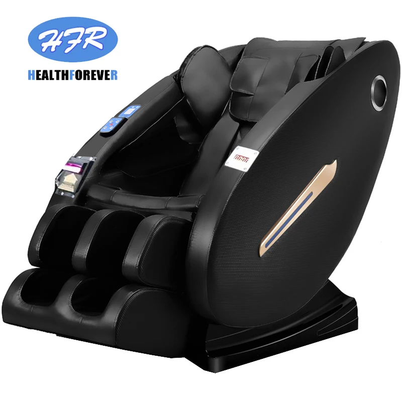 

Дешевый Электрический полноразмерный Коммерческий торговый массажный стул для банкнот с монетами, с нулевой гравитацией 4d шиацу