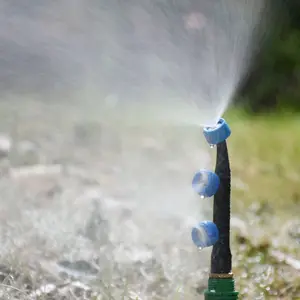 Распылитель для тумана, сопло 12 дюйма, 1, 2, 3 отверстия, рефракционная насадка, садовый разбрызгиватель для полива, 1 шт.