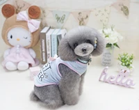 cat t shirt soft cotton puppy dogs clothes cute pet dog clothes cartoon pet clothing summer shirt casual vests for small pets