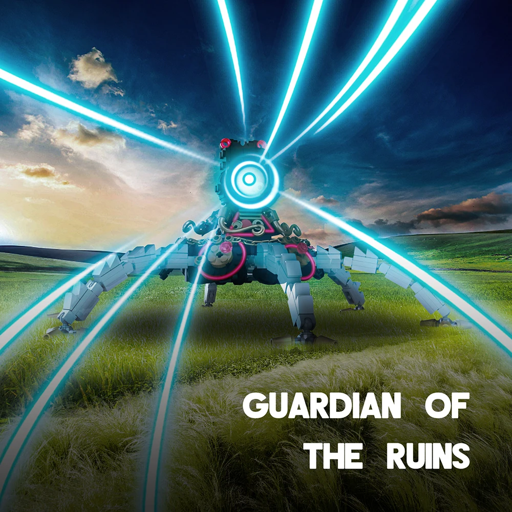 MOC фигурка игры Хранитель разведчик Сталкеры Набор строительных блоков отсадные