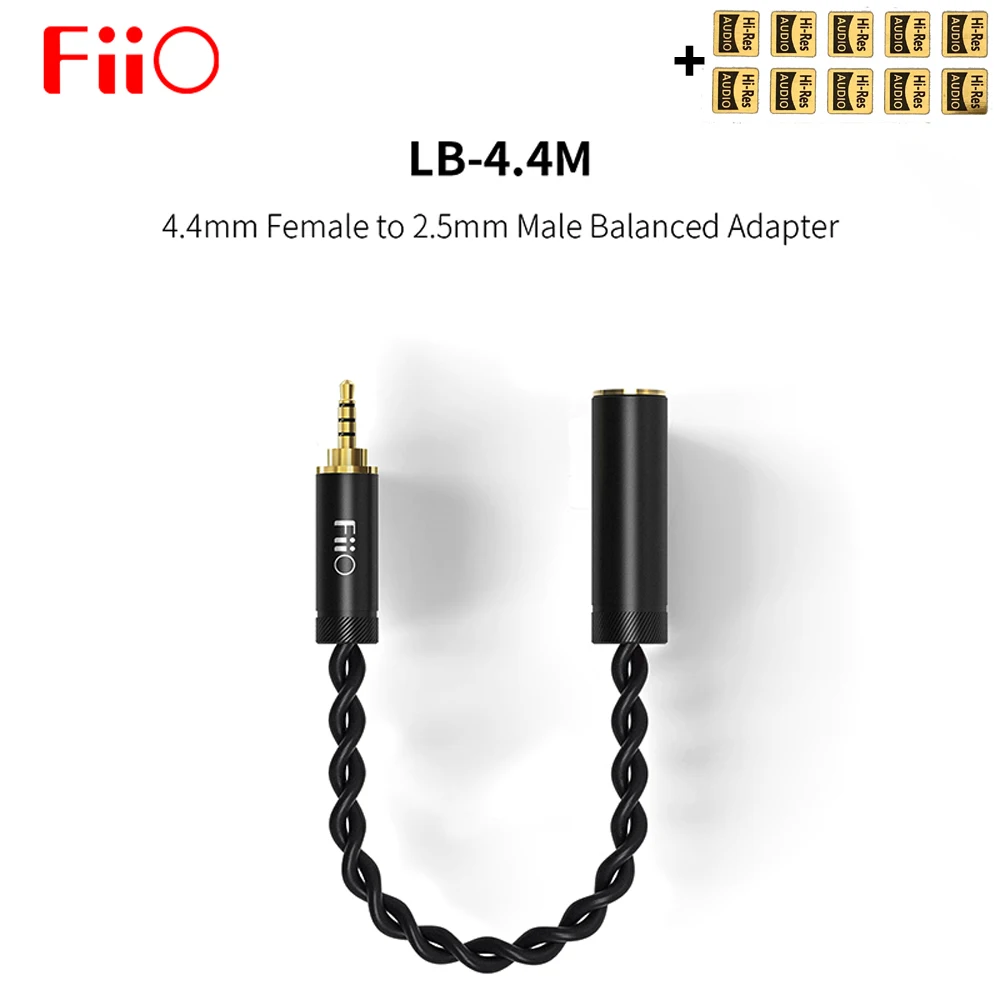 Сбалансированный адаптер Fiio для плеера FIIO M9 Q5 X7II с разъемом 4 мм (LB м) штекером и 2 5 |