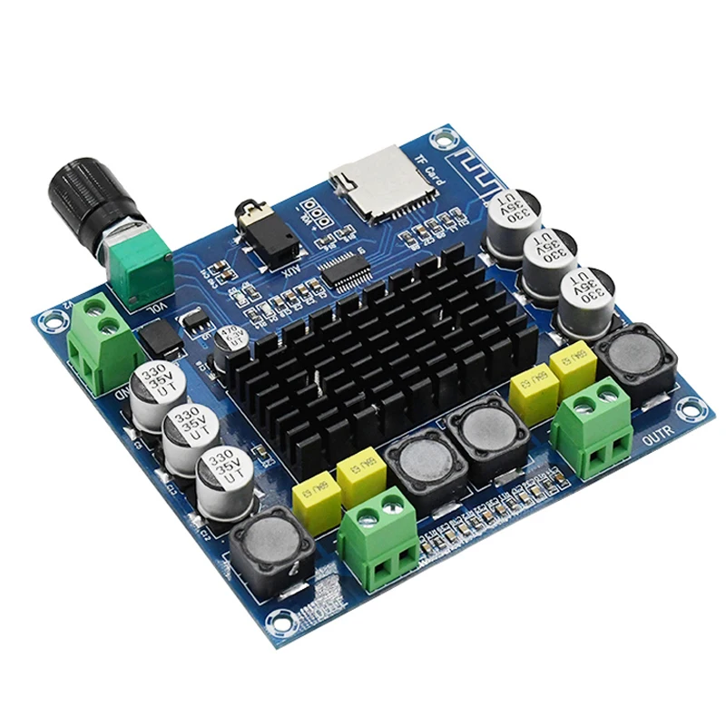 Bluetooth усилитель TDA7498 плата цифрового усилителя двухканальный 2*100 Вт стерео аудио