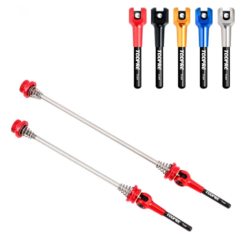 Titanium Ti Bicycle Quick Release Skewer Lever For 100/130/150mm Wheel Hub Lightweight Road MTB Mountain Bike Cycling Parts | Спорт и