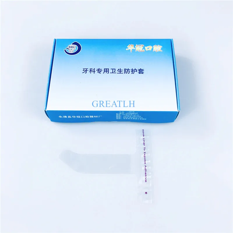 Одноразовые пластиковые крышки для отверждения света 200 шт./кор. материал зубов| |